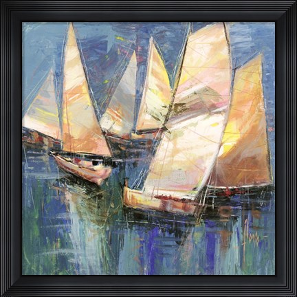 Framed Veleggiando Print