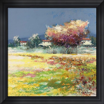 Framed Albero nel Prato Print