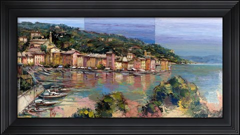 Framed Portofino d&#39;Estate Print