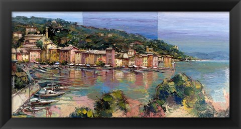 Framed Portofino d&#39;Estate Print