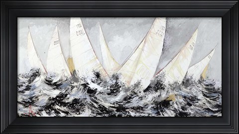 Framed In alto Mare Print