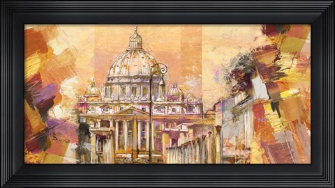 Framed Splendida Roma Print