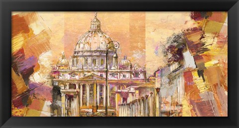 Framed Splendida Roma Print