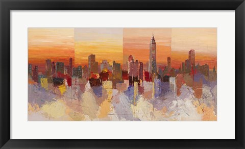 Framed Sognando New York Print