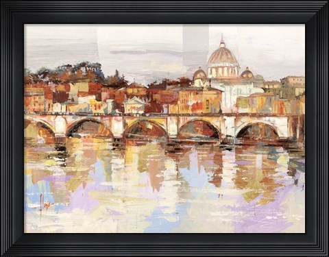 Framed Dolcemente Roma Print