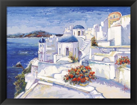 Framed Mykonos Print