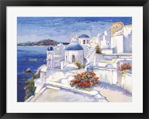 Framed Mykonos Print