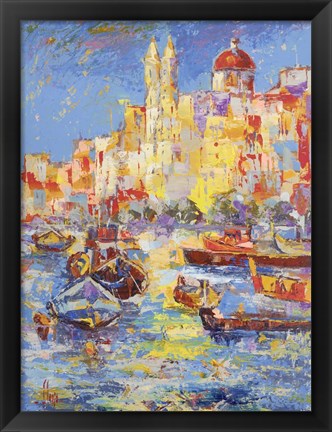 Framed Malta Print