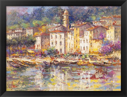 Framed Portofino Print