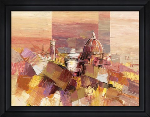 Framed Firenze Astratta Print