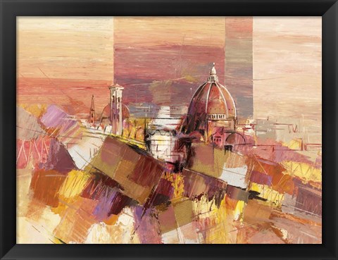 Framed Firenze Astratta Print