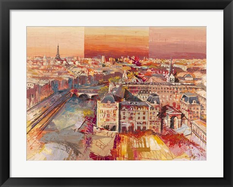 Framed Sognando Parigi Print