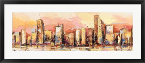 Framed Metropolis I Print