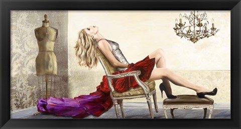 Framed Fashionable Print