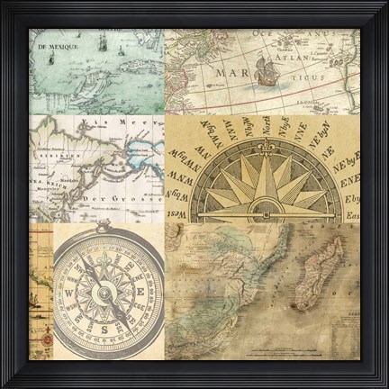 Framed Cahiers de Voyage III Print
