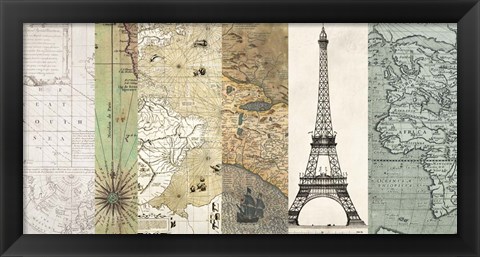 Framed Cahiers de Voyage I Print