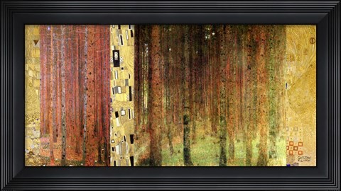 Framed Forest I Print