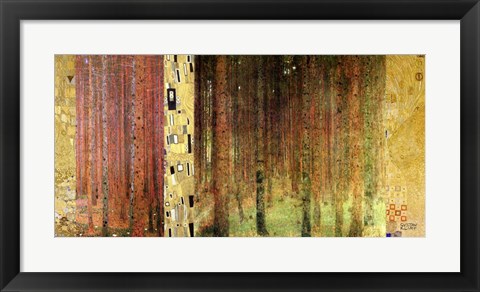 Framed Forest I Print