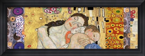 Framed Deco Panel (Death and Life) Print