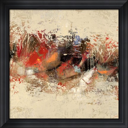 Framed Festa I Print