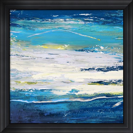 Framed In Volo sul Mare I Print