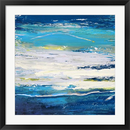 Framed In Volo sul Mare I Print