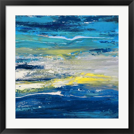 Framed In Volo sul Mare II Print