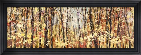 Framed Nel Bosco Assolato Print