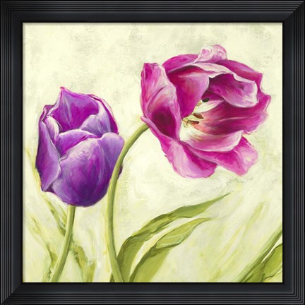 Framed Tulipani Danzanti (Detail) Print