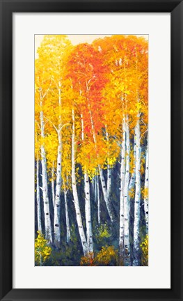 Framed Autunno II Print