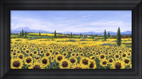Framed Girasoli Print