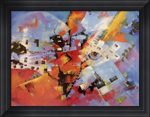 Framed Viaggio a Cuba Print