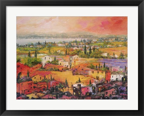 Framed Villaggio delle Praterie Print