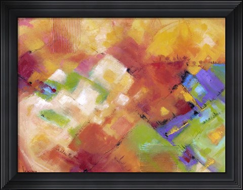 Framed Terre Baciate dal Sole Print