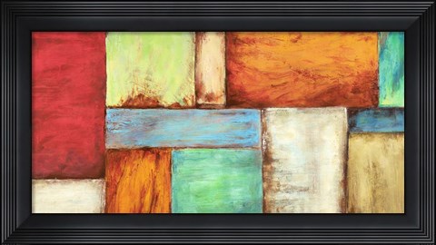 Framed Colors of the Desert Print