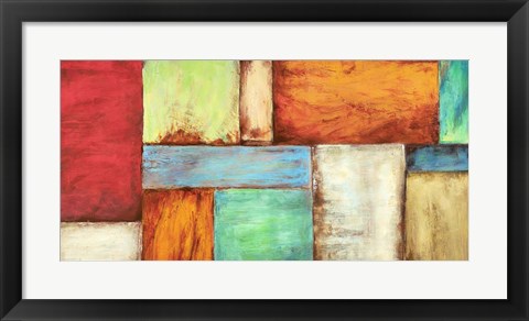 Framed Colors of the Desert Print