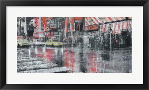 Framed Times Square 2 Print