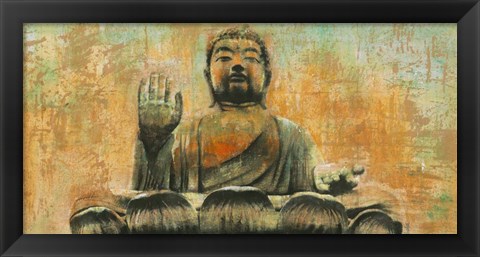 Framed Buddha the Enlightened Print