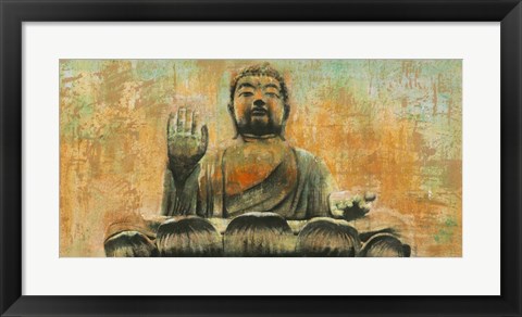 Framed Buddha the Enlightened Print