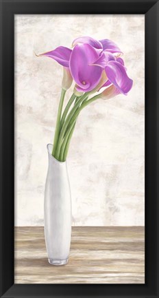 Framed Calla Arrangement Print