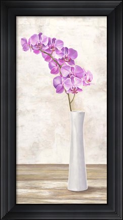 Framed Orchid Arrangement Print