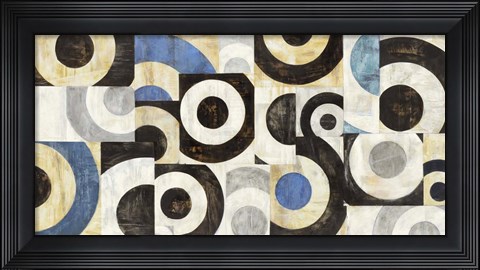 Framed Universo Circolare Print