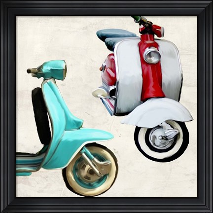 Framed Superscooters I Print
