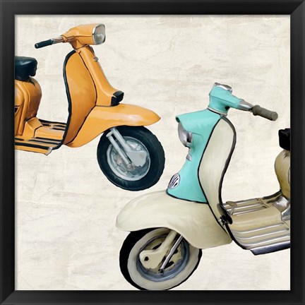 Framed Superscooters II Print