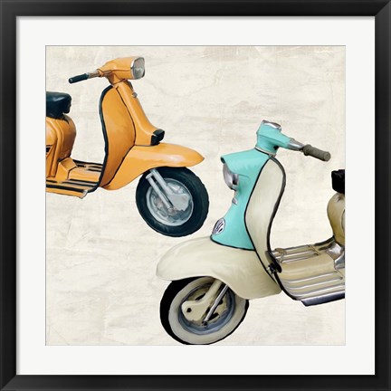 Framed Superscooters II Print