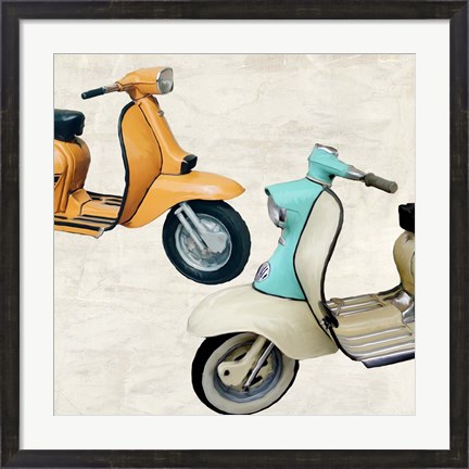 Framed Superscooters II Print