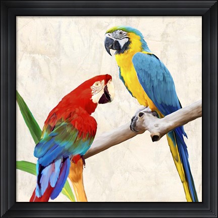Framed Lovers Print