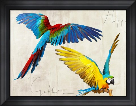 Framed Happy Together Print
