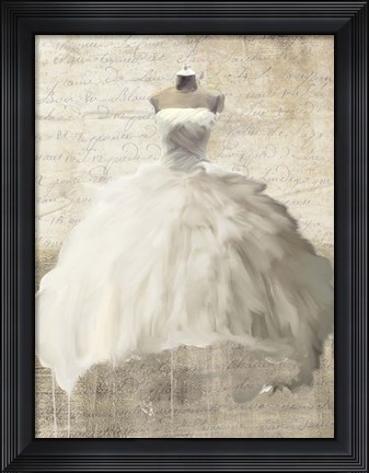 Framed Dame II Print