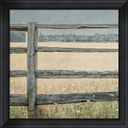 Framed Neutral Country I Print